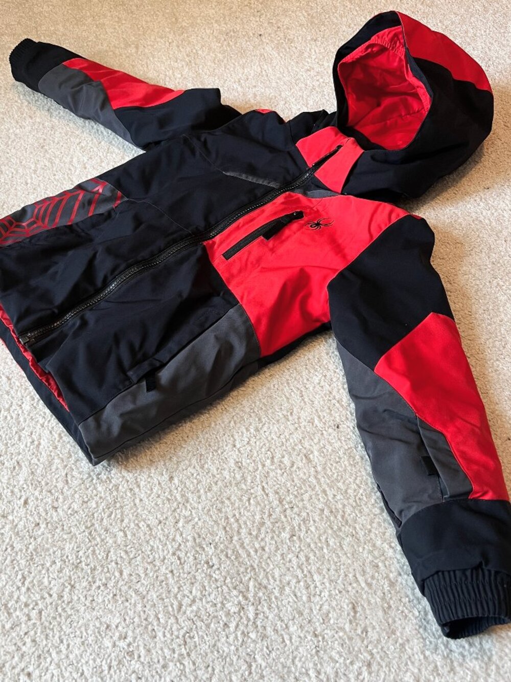 Little Boys Spyder Turner Insulted Ski Jacket size 5